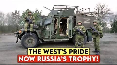 Russia Captures Rare British Husky Armored Vehicle — Zaporozhye Turns NATO Armor into Scrap!