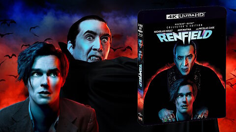 Renfield [Shout Factory Collector's Edition 4K UHD & Blu-ray] Starring Nicolas Cage