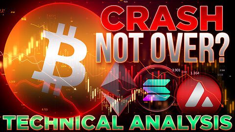 Crypto Crash Not Over?📉Technical Analysis w/ ‪@DataDash‬