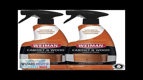 Weiman Cabinet & Wood Clean & Shine Clean and Protect Spray Cleaner Review