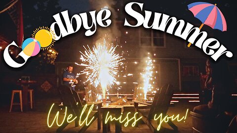 GOODBYE SUMMER 2023!! // Labor Day Party Vlog