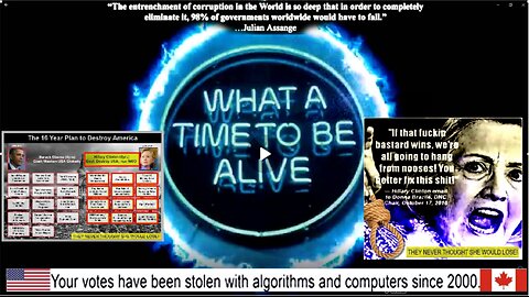 THE ENEMIES ARE SURROUNDED, WE ARE WINNING, BANKS, ELECTIONS, DRUGS ARE ALL PART OF THE STORM