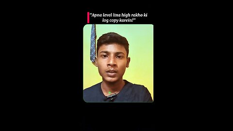 kud par itna kam karo log tumhein copy karein 💯🔥✨