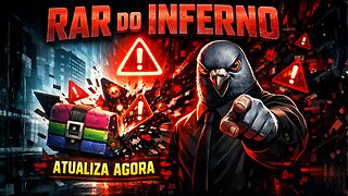 📰RAR DO INFERNO: a falha ignorada que virou porta aberta pro malware