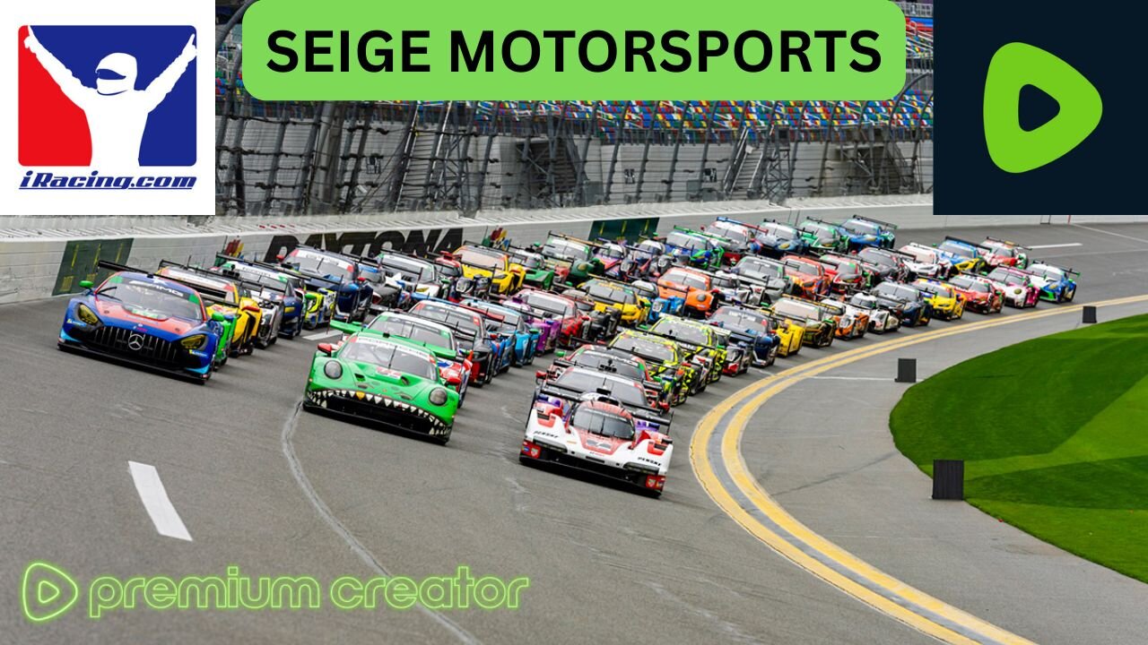 🔴Sunday Night iRacing Seige, Daytona 24H Practice & Chill🏁!