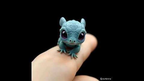 cute baby dragon video