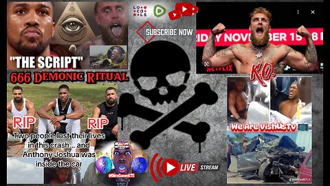 Jake Paul & Anthony Joshua's 666 Demonic Ritual's... #VishusTv 📺