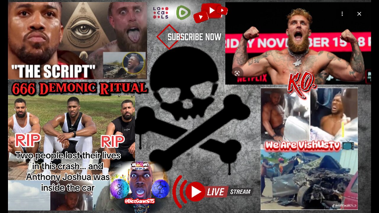 Jake Paul & Anthony Joshua's 666 Demonic Ritual's... #VishusTv 📺