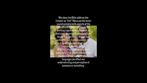 What's in the word him?