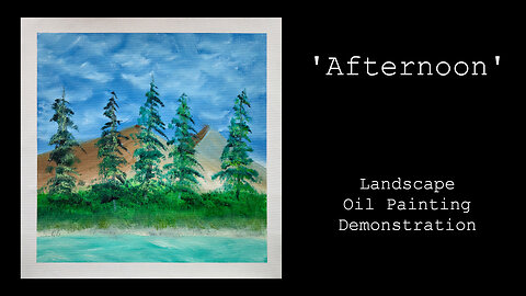 Creating 'Afternoon' - A Calming Art Experience