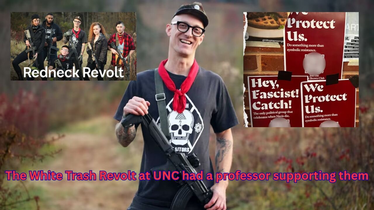 A professor at UNC is part of the white trash revolt that celebrated Charlie Kirk's death