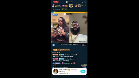 Tasty Mocha and BeautyGoddess misunderstanding over the The David guy 👀 a bigo mess