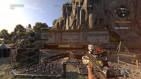 Tolga and Fatin make a rocket train! Will they survive? (Dying Light: The Following)