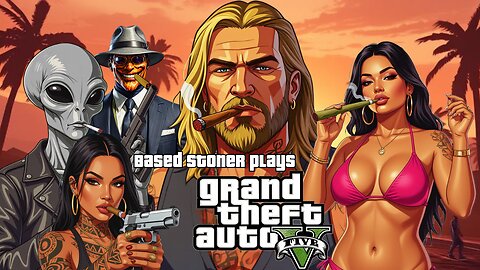 gta v with based stoner and the crew