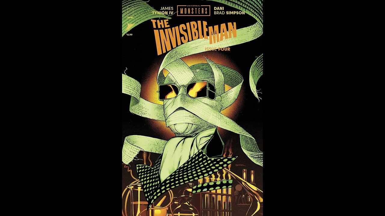 Universal Monsters: The Invisible Man #4 Image Comics #QuickFlip Comic Book Review