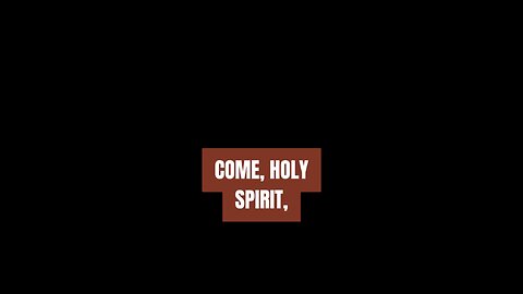 COME HOLY SPIRIT #truth #jesus #Catholic #mary #joseph #ihs #bible #christ #christian #Saint #jmj