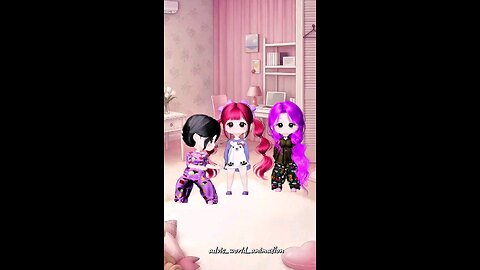 Chibi Huntrix Zoey,Mira & Rumi 😍❤️