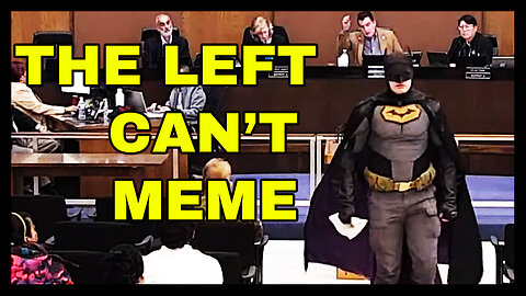 Liberal Dressed As Batman FAILS MISERABLY At City Council Meeting