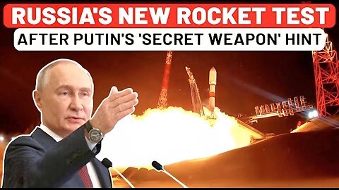 Russia Confirms New Rocket Test Days After Putin's 'Secret Weapon' Revelation| US,Ukraine,Tomahawk