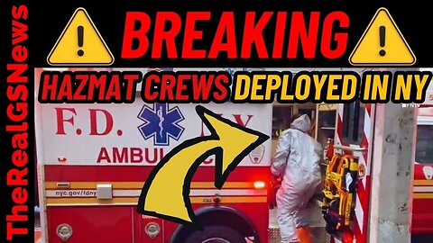 **BREAKING** ⚠️ "LOCKDOWN in NYC" HazMat Crews DEPLOYED... STAY AWAY