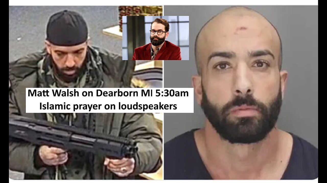 Matt Walsh on MI Mosques 5am loudspeaker, city council shrugs it off