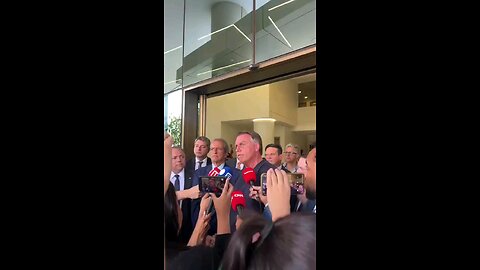 Presidente Jair Messias Bolsonaro da Uma Coletiva a Mídia Tradicional e Fala dos Rumos Políticos🇧🇷