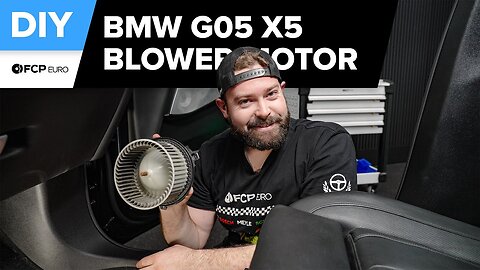 BMW X5 Blower Motor Replacement DIY (2019-2026 BMW G05 X5, G06 X6)