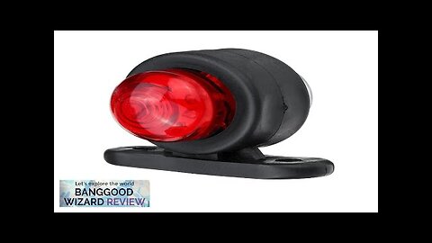 Mini Car Side Marker Lights Outline Lamps Waterproof Red White Universal Truck Review