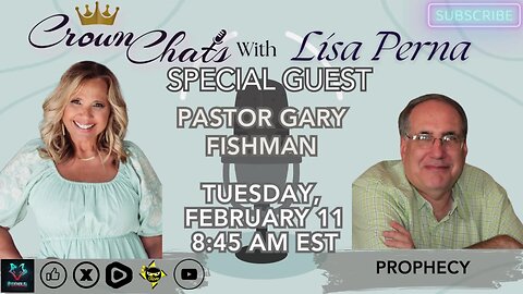 Crown Chats-Prophecy with Pastor Gary Fishman