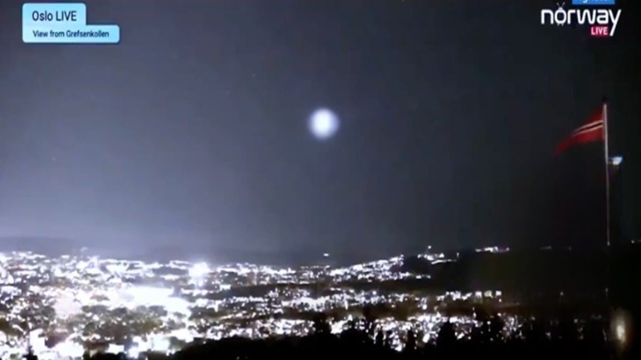 They Just Released A Video Of A Massive Object That Shut Down Copenhagen Airport