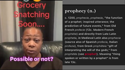 Grocery Snatching Soon… 2 Esdras 15:19 KJVA