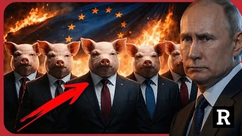 "European leaders are PIGLETS" Putin lashes out at the EU's lies | Redacted News