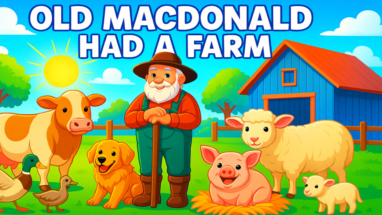 Old MacDonald Had a Farm | Kids Song and Nursery Rhymes