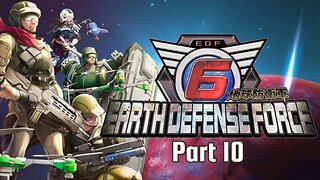 Earth Defense Force 6 - Artiliary Squids with @crystallineflowers and @camn_soga