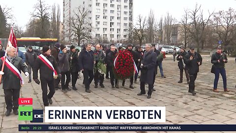 Tag der Befreiung Warschaus: Pro-ukrainische Demonstranten stören Gedenkfeier