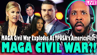 MAGA CIVIL WAR?! MAGA War EXPLODES At TPUSA AmericaFest! This is INSANE! & More