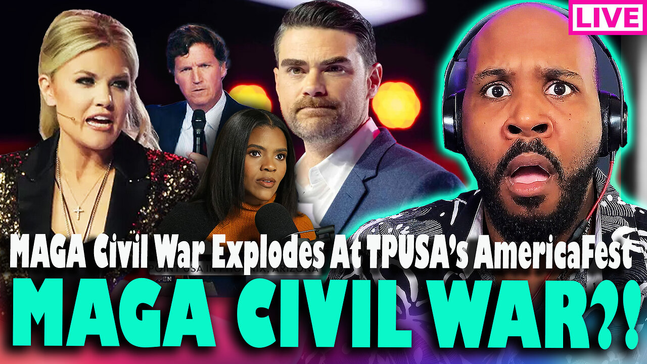 MAGA CIVIL WAR?! MAGA War EXPLODES At TPUSA AmericaFest! This is INSANE! & More