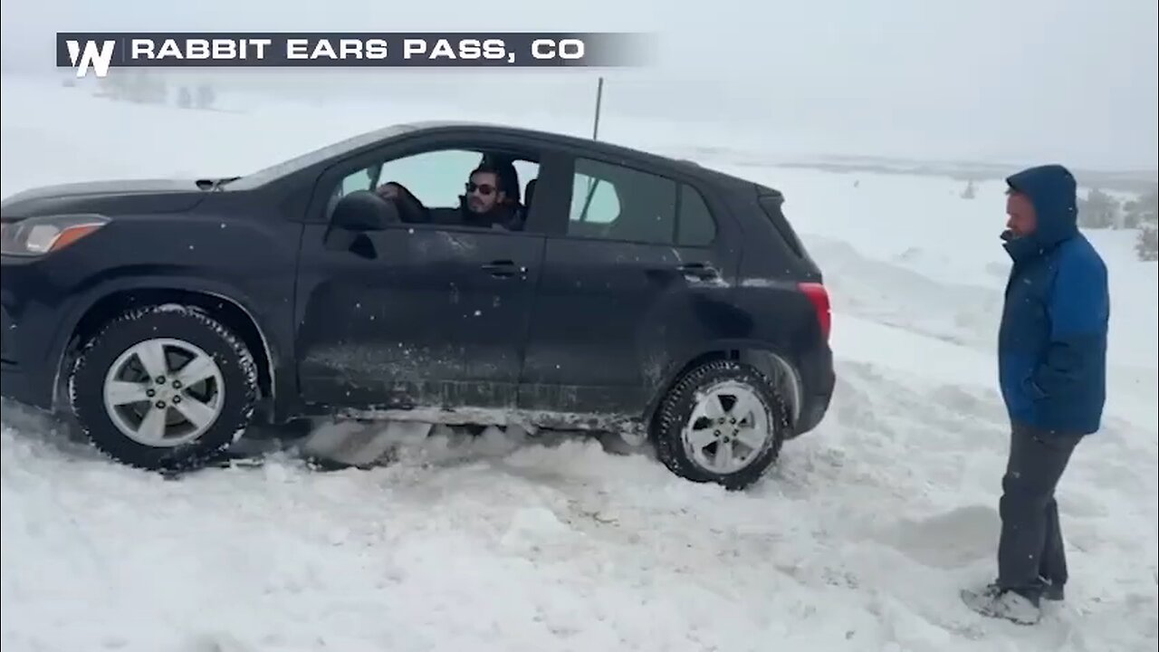 Snow had the upper hand today!