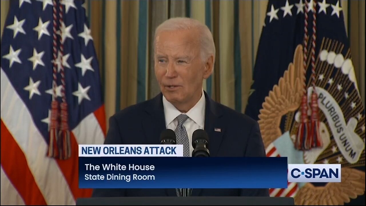 Biden: No Connection Between New Orleans Terrorism and Cybertruck Explosion