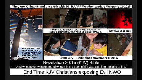 They Are Killing us and the earth with 5G, HAARP Weather Warfare Weapons 11-2025