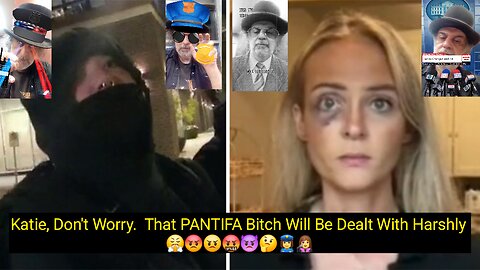 Female Reporter Attacked By Female ANTIFA Coward. 😤😡😠🤬👿🤔👮‍♀️👩‍🎤