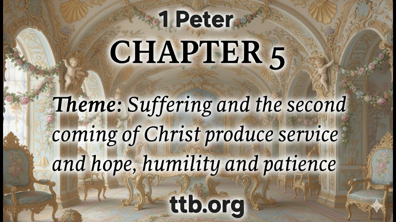 1 Peter Chapter 5 (Bible Study)