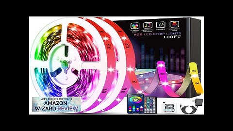 Tenmiro Led Lights for Bedroom 100ft (2 Rolls of 50ft) Music Sync Review