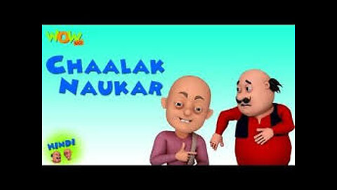 Motu Patlu Chaalak Naukar non stop ( ToonFunTV )