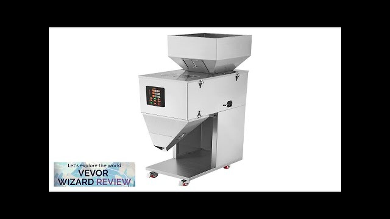 VEVOR Particle Filling Machine 0.022-2.2 lbs/10-1000g Automatic Filler Machine with Foot Review