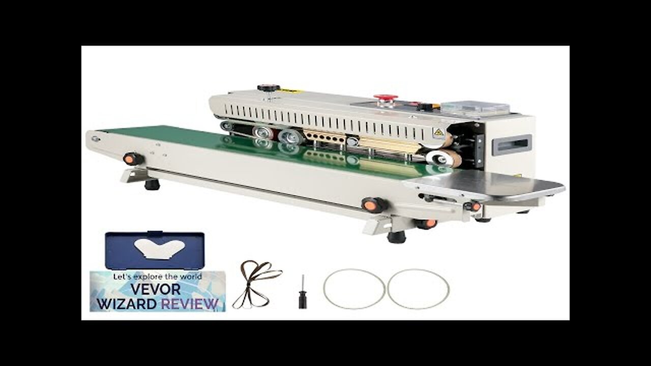 VEVOR FR-770 Continuous Band Sealer Automatic Band Sealer with Digital Temperature Control Review