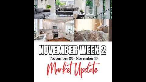 📊 November Week 2 Market Update for Fort Worth, Arlington, Dallas & Grand Prairie!