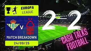 Nottingham Forest Mark European Return with 2-2 Draw vs Real Betis | Europa League