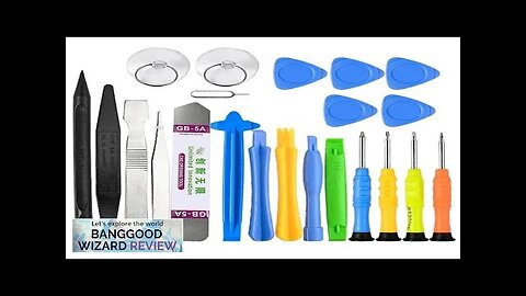 22 in 1 Mobile Phone Repair Tools Disassemble Repair Kit for iPhone Review