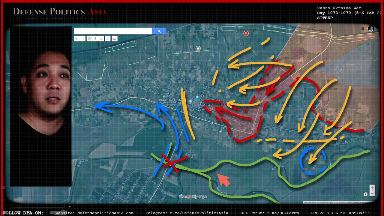 [ Andriivka Front ] Half of Andriivka potentially fallen to Russia; Dachne most likely captured